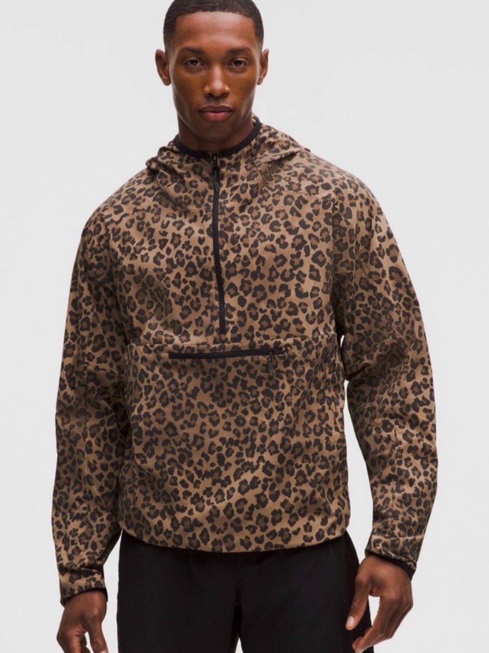 NWT L Multi-Pocket Running Anorak *Leopard - Lululemon